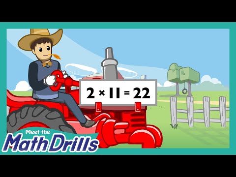 Meet the Math Drills - Multiplication (FREE) | Preschool Prep Company