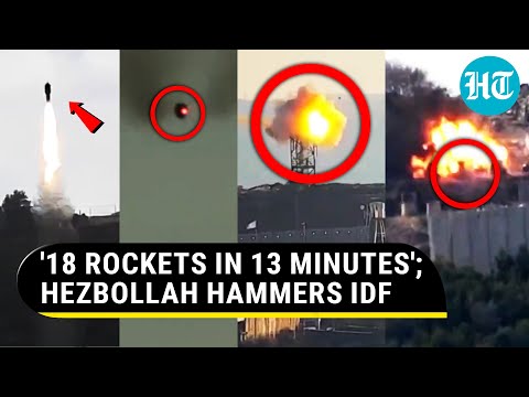 Hezbollah Attacks Israeli Post Near Navy Base In Rosh Hanikra; '18 Rockets Fired In 13 Minutes...'