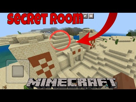 secret room in desert temple part - 2 (Minecraft)