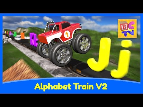 Alphabet Train v2 - Learn ABCs, Animals and Vehicles for Kids by Brain Candy TV