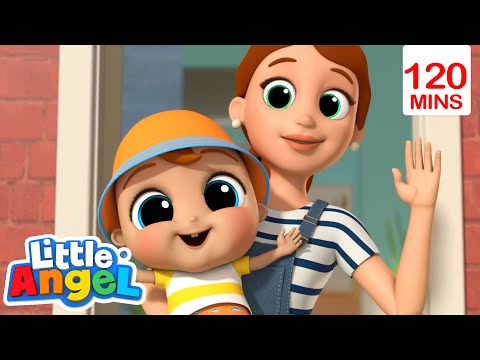 Super Dad Song 👨🏻KARAOKE!👨🏻 | BEST OF LITTLE ANGEL! | Sing Along With Me! | Kids Songs