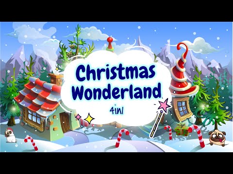 Sleep Meditation for Children | CHRISTMAS WONDERLAND 4in1 | Sleep Stories for Kids