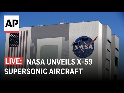 LIVE: NASA unveils X-59 supersonic aircraft