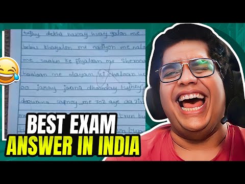 BEST EXAM ANSWER IN INDIA