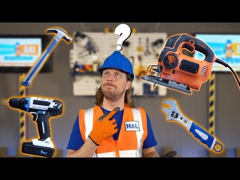 Tools for Toddlers | Handyman Hal uses real tools | Building for Kids | Fun Videos for Kids