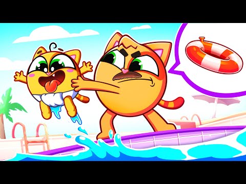 Sicherheit im Schwimmbad Song 💦 | Lustige Kinderlieder 😻🐨🐰🦁 und Kinderreime von Baby Zoo