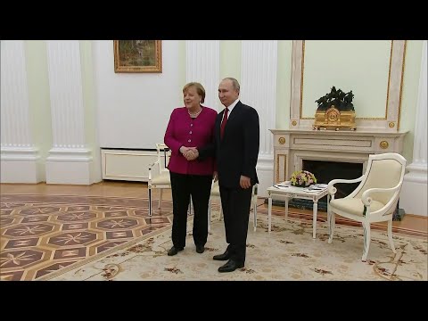 Merkel meets Putin in Moscow for bilateral talks | AFP