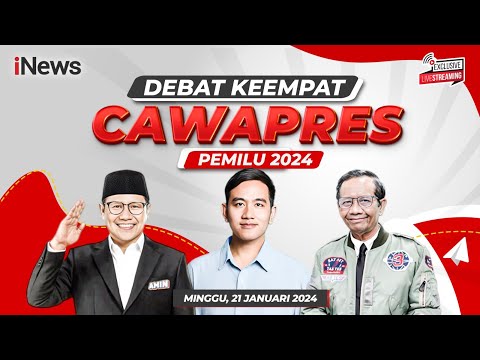 [LIVE] Debat Keempat Capres Pemilu 2024 | Minggu, 21 Januari 2024