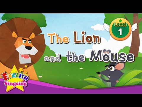 The Lion and the Mouse - Fairy tale - English Stories (Reading Books)