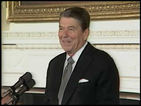 President Reagan's Photo Opportunities on September 24, 1982 (audio problem)