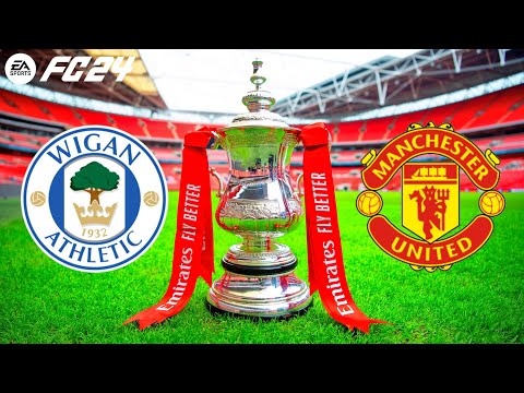 FC 24 | Wigan Athletic vs Manchester United - The FA Cup 2024 - PS5&trade; Full Gameplay