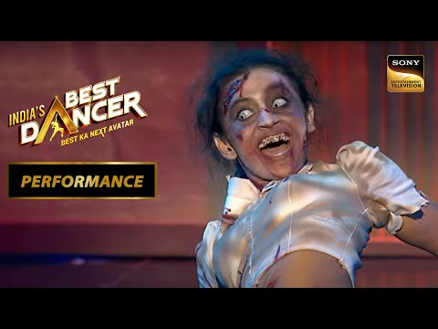 India's Best Dancer S3 | Contestant के Scary Act ने किया Audience को Shock | Performance