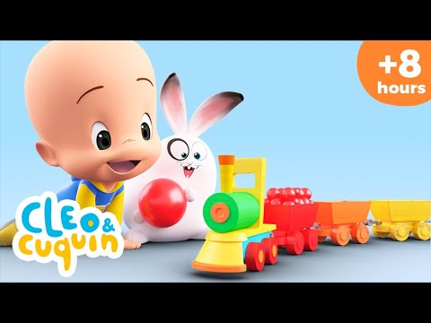 Learn colors, numbers and shapes with Cuqu&iacute;n | Educational videos for kids