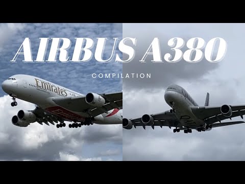 Airbus A380 Compilation!