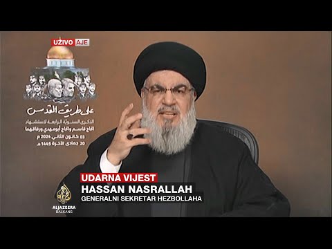 Nasrallah: Izrael krije 'hiljade' žrtava na libanskom frontu