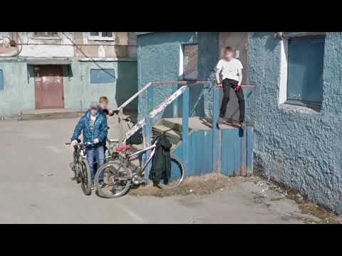 Google Maps : Exploring  Vorkuta - Russian northern city