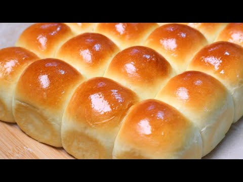 Making soft milk bread without a kneader