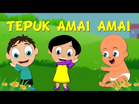 Lagu Kanak Kanak Melayu Malaysia - TEPUK AMAI-AMAI ANIMATED