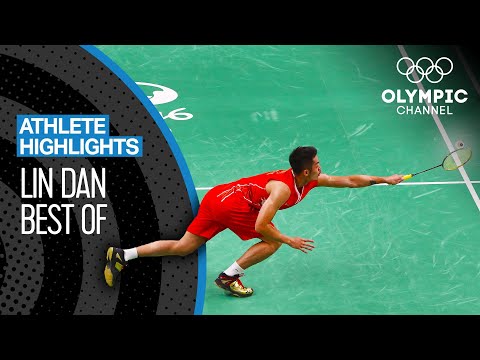 Lin Dan's ?? Best Badminton Moments at the Olympics | Athlete Highlights