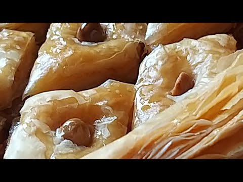 البقلاوة الليبية (البكلاوة الطرابلسية)🇱🇾🇱🇾 بالتفصيل 👌👌Libyan  baklava   ❤❤