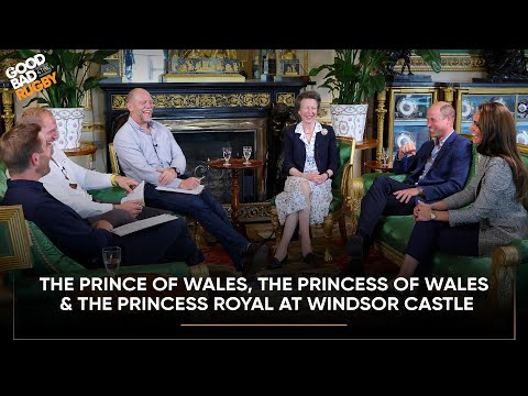 The Prince of Wales, The Princess of Wales &amp; The Princess Royal at Windsor Castle