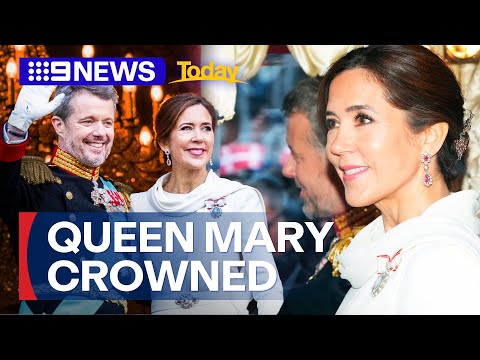 Australian-born Princess Mary becomes Queen of Denmark | 9 News Australia