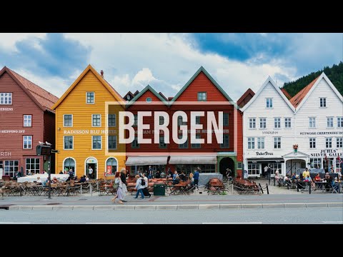 Bergen Tour by Drone [4K]