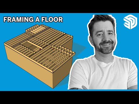 Designing Wood Framed Floor in 3D