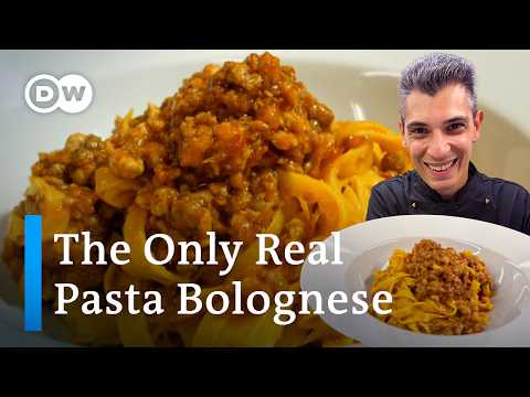 How authentic Rag&ugrave; alla Bolognese is made in Italy