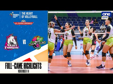 Akari vs. NXLed highlights | 2023 PVL All-Filipino Conference - Nov. 14, 2023