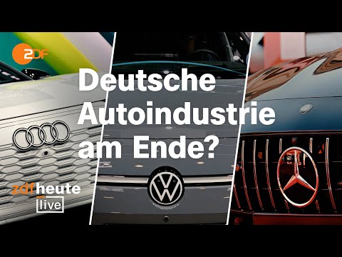 Von China abgeh&auml;ngt? Expertinnen &uuml;ber die Zukunft von VW, Mercedes und BMW | ZDFheute live