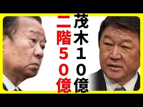 自民党の政策活動費問題で茂木幹事長10億円と二階氏の50億円、謎の資金に非難殺到！