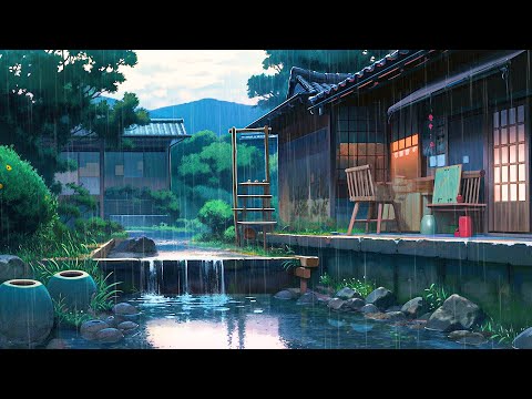 RAINING SUMMER DAY IN OSAKA 🌧️ Deep Focus To Study/Work [ Lofi Hip Hop - Lofi Chill ]