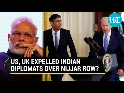 Indian Diplomats Expelled From U.S., UK Over Nijjar Row? New Delhi Responds | Watch