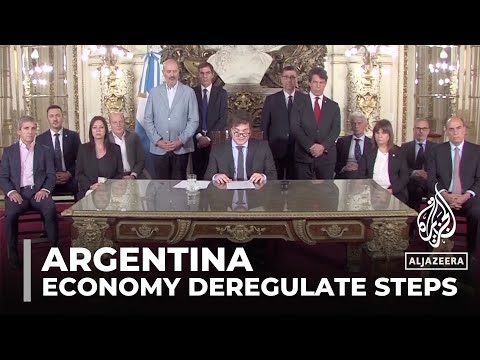 Argentina&rsquo;s 'mega decree': Divide over steps to deregulate economy