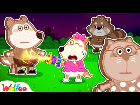 No No! Everyone Turned into Cardboard - Wolfoo Funny Stories for Kids 🤩 