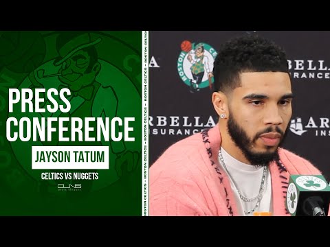 Jayson Tatum on His MISSED Final Shot in Celtics Loss vs Nuggets | Postgame Interview