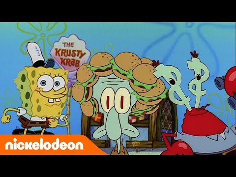 SpongeBob Schwammkopf | Krabbenburger-Momente 🍔| Nickelodeon Deutschland