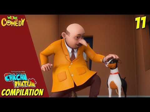 Chacha Bhatija Cartoon in Hindi | New Compilation - 11 | New Cartoons | Wow Kidz Comedy