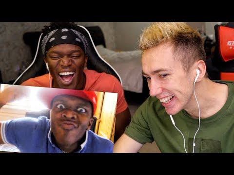 REACTING TO OLD VIDEOS WITH KSI!