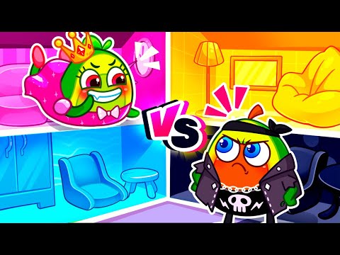 Where Is the Color? My Secret Room Under Bed 🤩💖 || Best Kids Cartoon by Pit &amp; Penny Stories 🥑✨