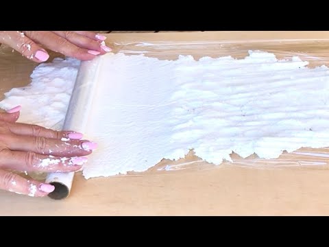 Mix Water, Flour, Toilet Paper and Glue / This you have to see