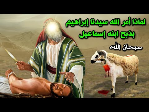 لماذا امر الله النبي ابراهيم بذبـ ـح ابنه اسماعيل ؟ ومن أين جاء الكبش الذى ذبحـ.ـه ؟ قصة تبكى القلوب