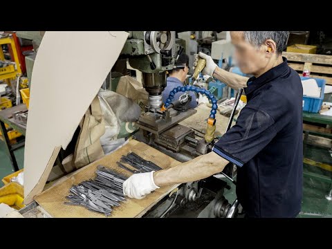 Process of making Scissors. Korean Kitchen Utensils Factory