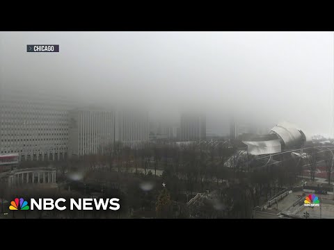 Fog alerts lead to ripple effect of flight delays nationwide, slowing Christmas Eve travel rush