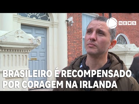 Brasileiro ganha R$ 1,8 milh&amp;atilde;o depois de parar atentado na Irlanda