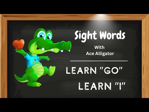 Sight Words with Ace Alligator