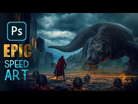 Epic Cinematic Photo Manipulation Speed Art | Photoshop Tutorial