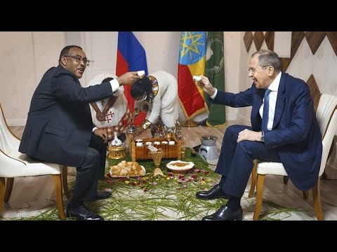 Sergue&iuml; Lavrov cl&ocirc;t sa tourn&eacute;e africaine en &Eacute;thiopie