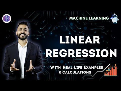 Lec-4: Linear Regression📈 with Real life examples &amp; Calculations | Easiest Explanation